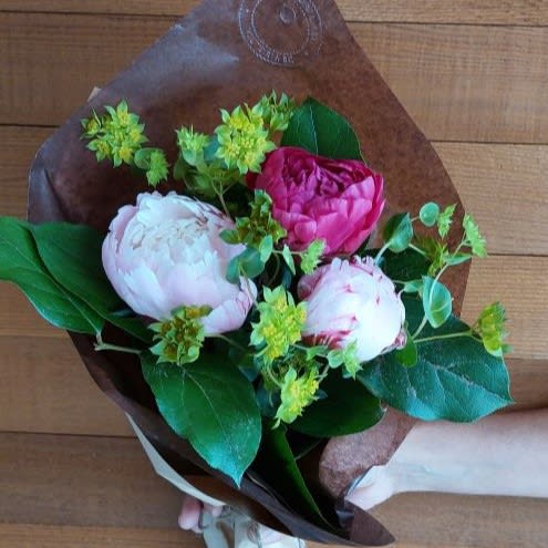 Local Peony Bouquet