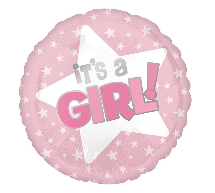 IT'S A GIRL BALLOON BOUQUET