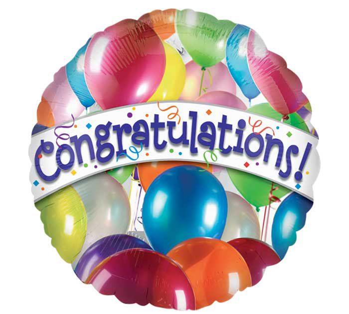 CONGRATULATIONS BALLOON BOUQUET 