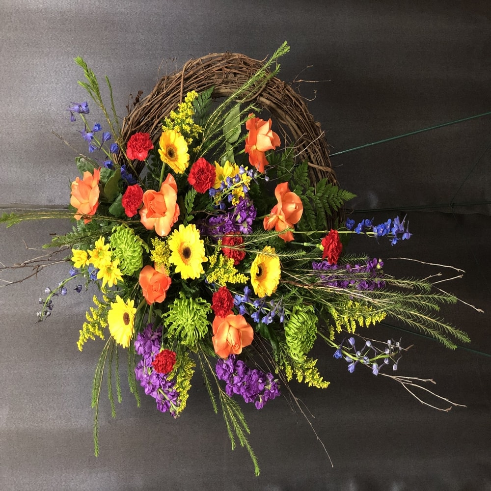 Grape Vine Wreath - WR2 Flower Delivery Canton GA - Fowler's