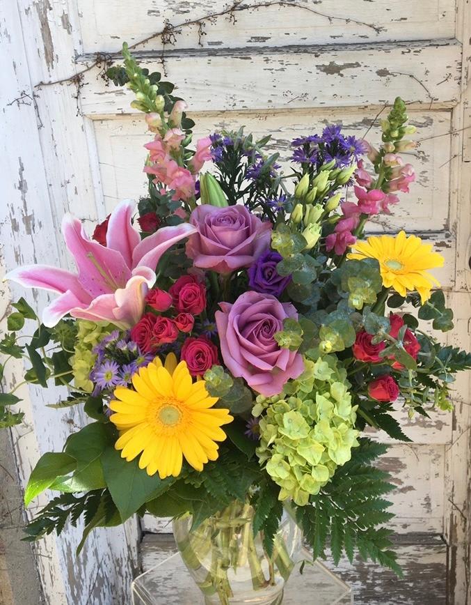 TCG's Enchanted Rainbow Flower Delivery Geneva IL Town & Country Gardens
