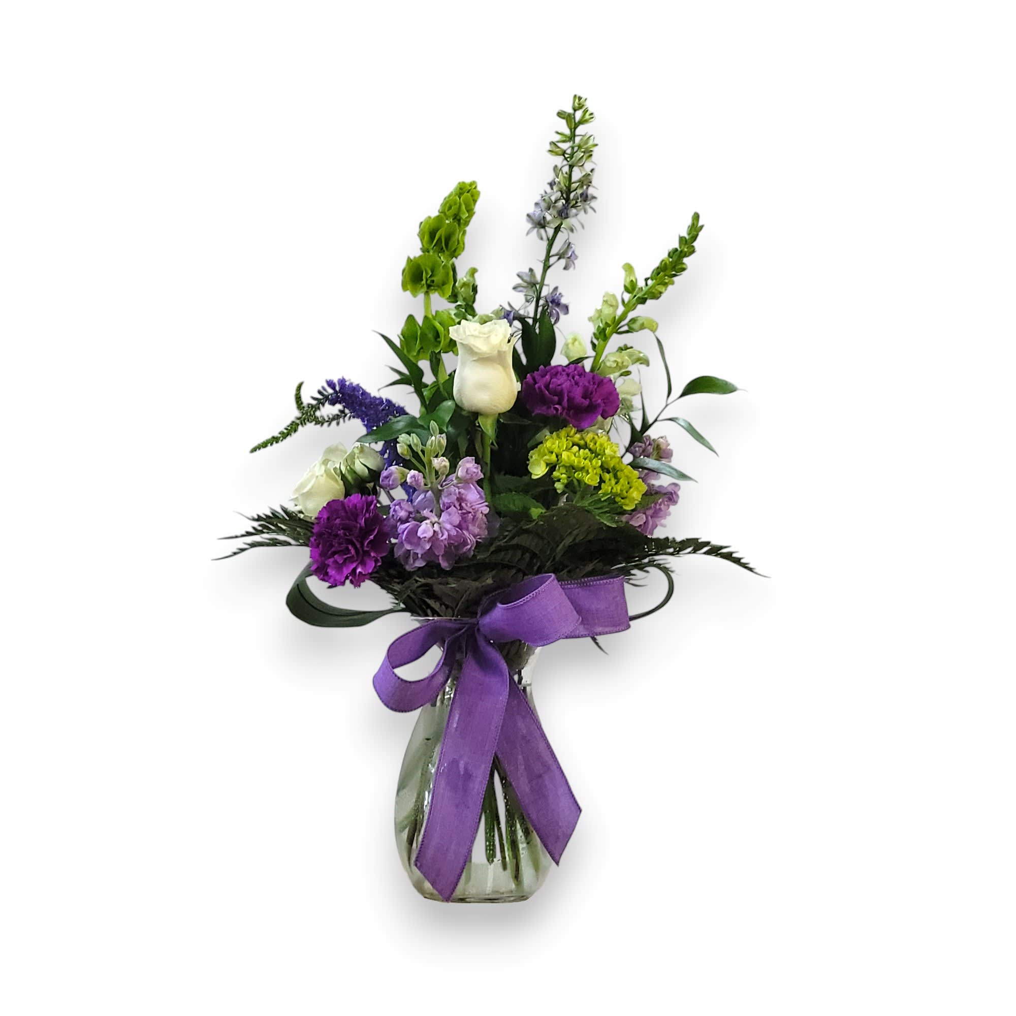 バレエ type L long ribbon / Joy flower purple Love and Laughter in Jacksonville FL - Deerwood Florist