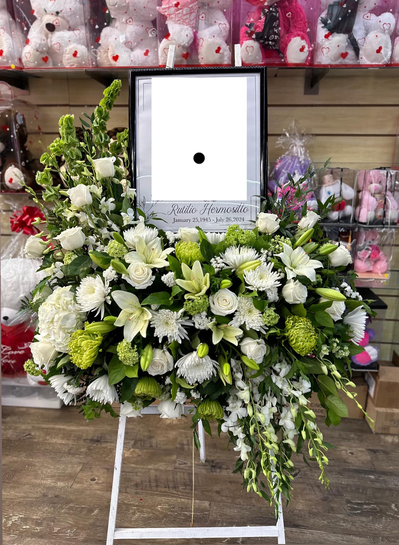 Funeral Photo Easel