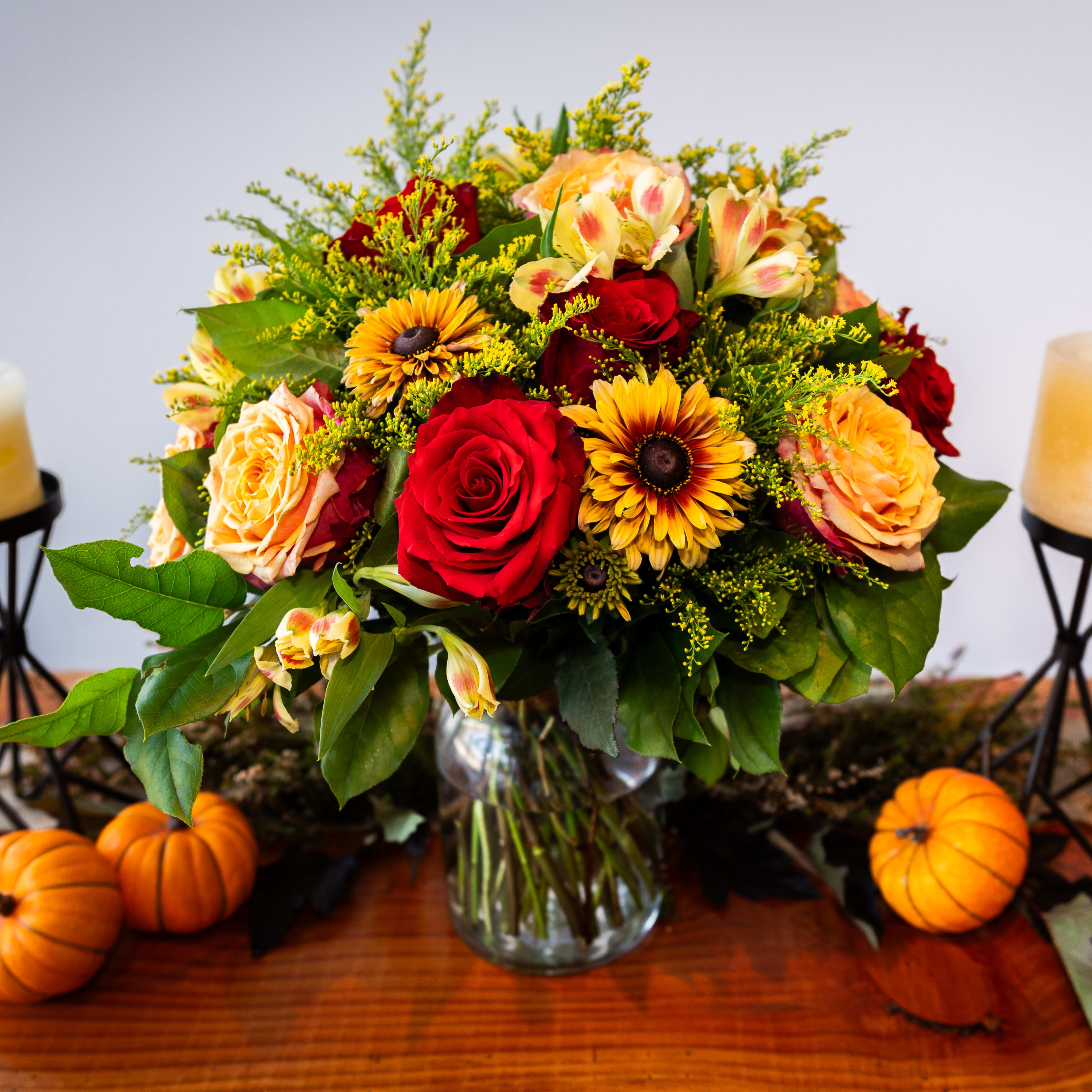 Falling in Love – Romantic Rose Arrangement - Styled by Wild Signature