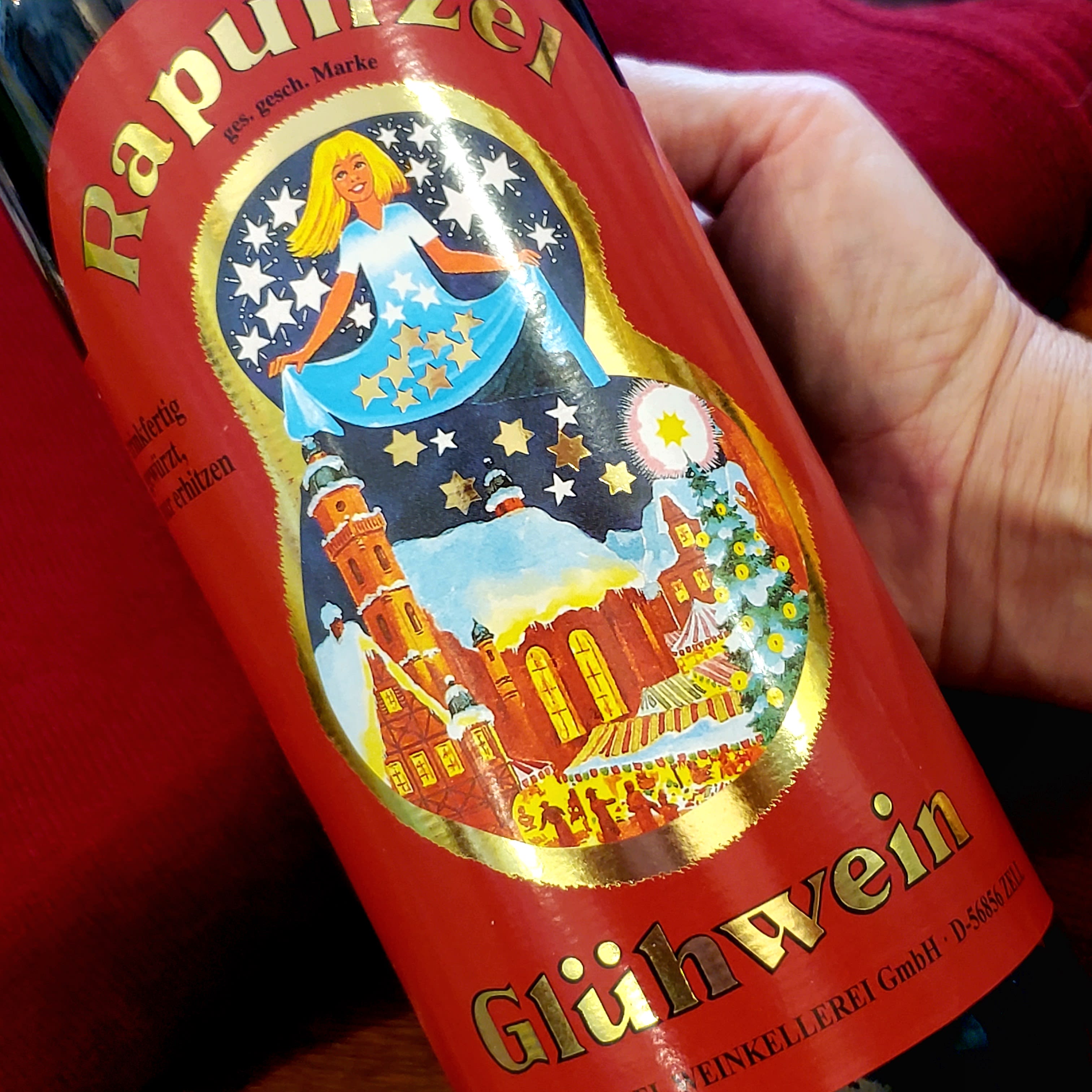 Rapunzel Glühwein 750ml Rapunzel Gluhwein Spiced Red Wine for the Holidays from Germany