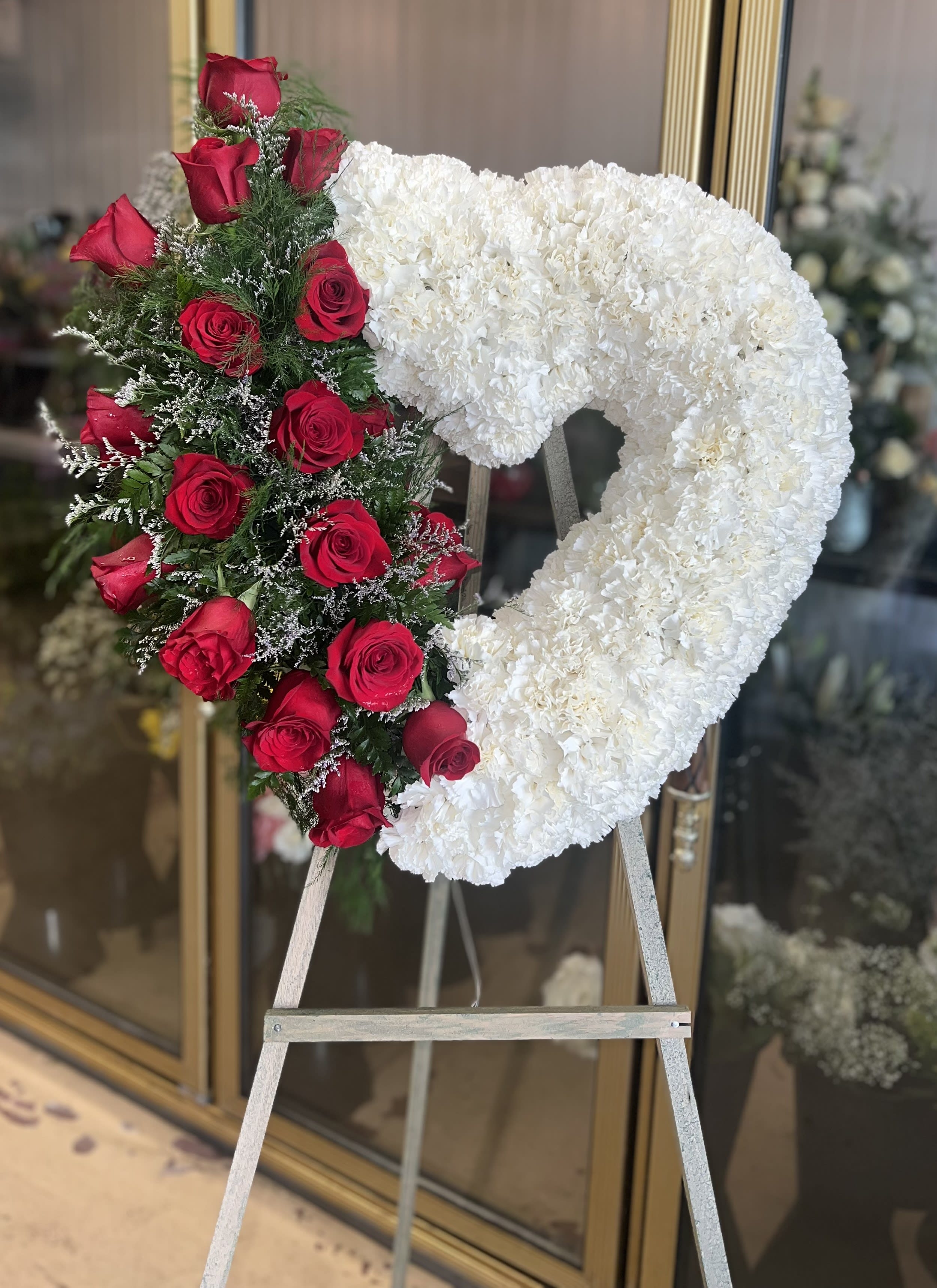Flower Delivery to Daphne Nikke-FDR-422 Funeral Home, San Bruno