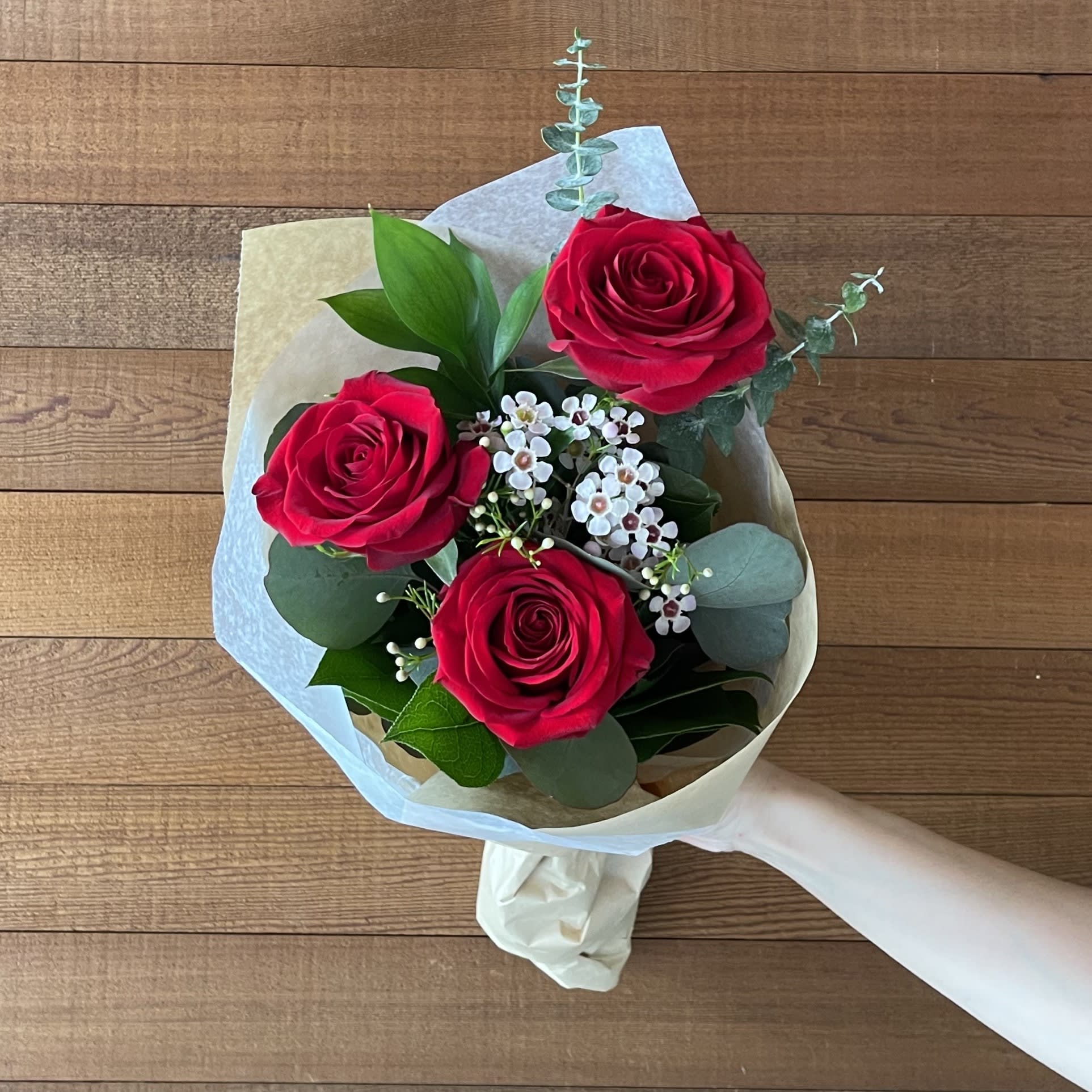 Triple Rose Bouquet