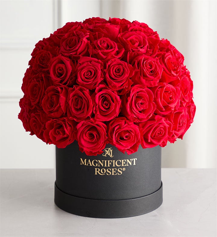 フラメンコ 真紅の薔薇のマントン Magnificent Roses® Preserved