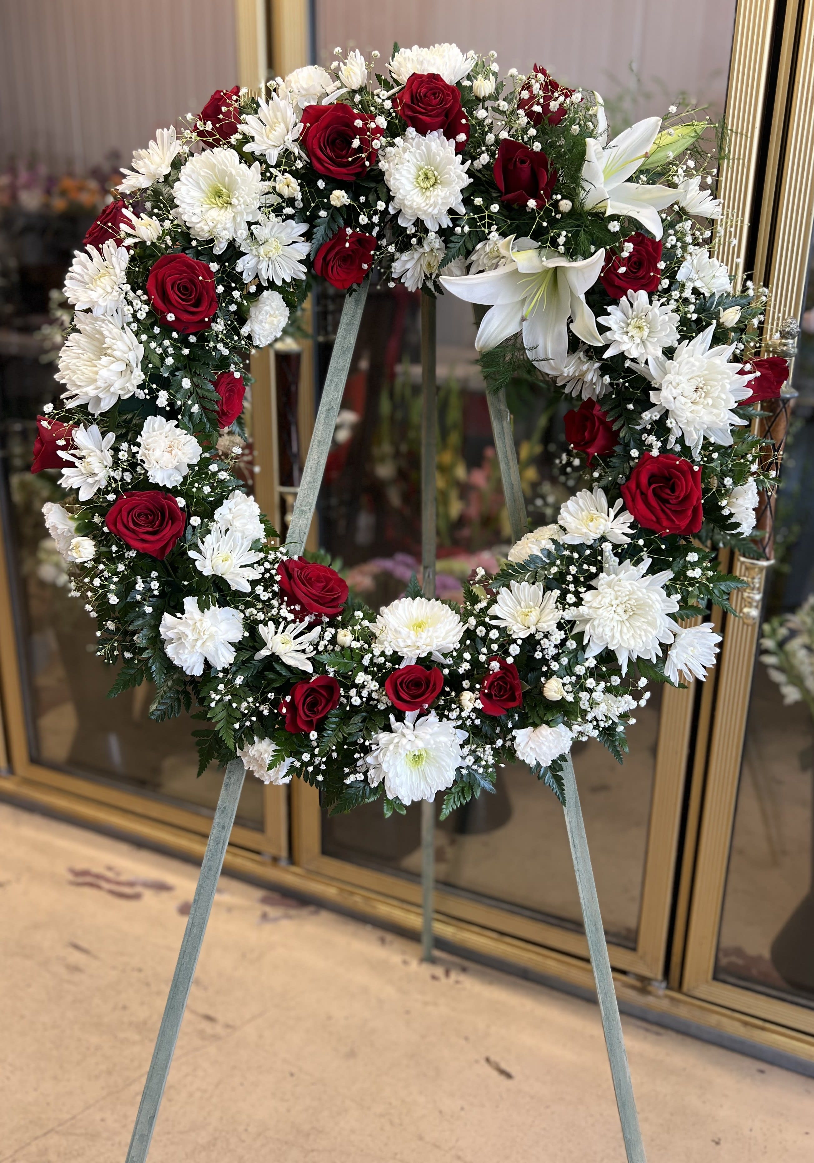 Flower Delivery to Daphne Nikke-FDR-422 Funeral Home, San Bruno