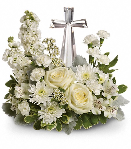 Another Flower Live 2017　CROSS BOUQUET Florist 97317 | 97317 Flower Delivery by Williams Flower & Gift