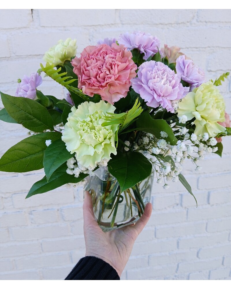 Vintage Carnation Dozen in Columbia MO - Kent's Floral Gallery