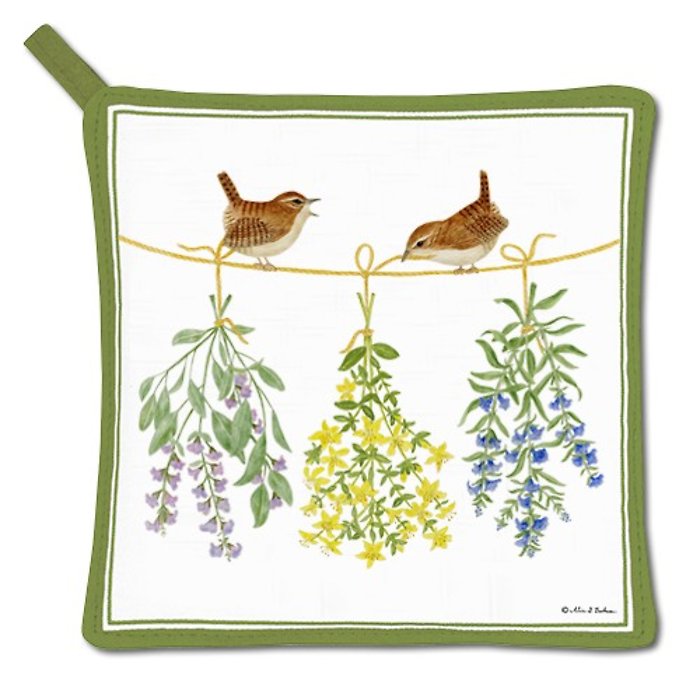 Hanging Herbs Potholder - Thumbnail 2