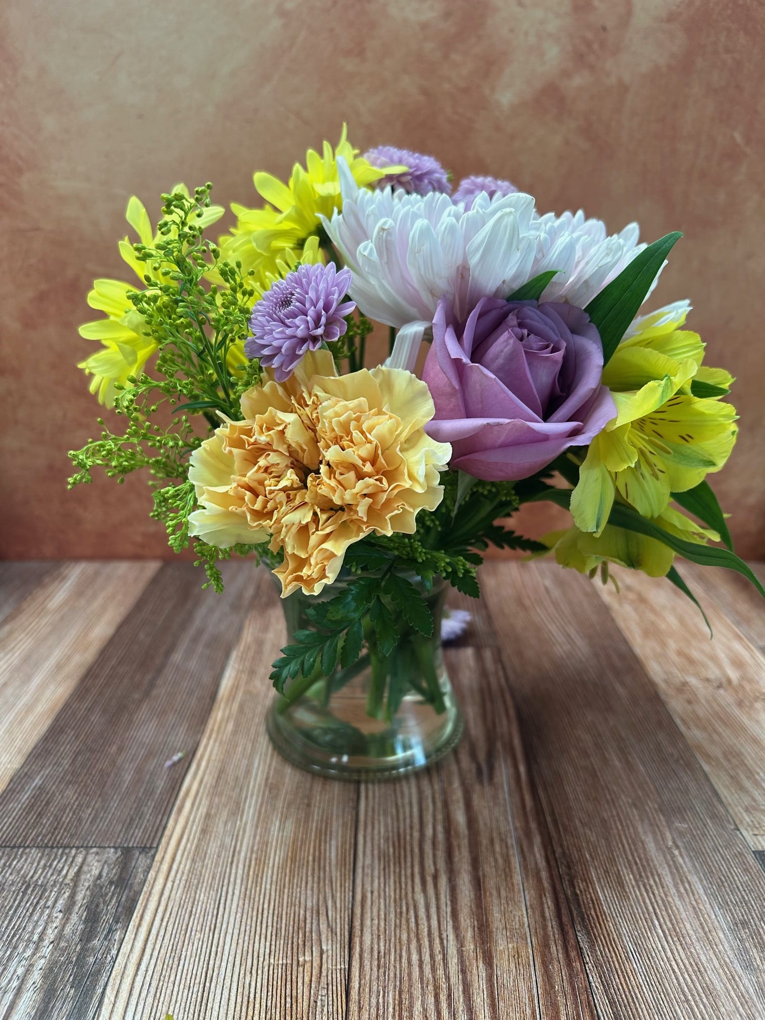 Jasminemさま売約済み　帯留め〈Bouquet・モノトーン・flower〉 Exquisite Tribute Standing Spray Ruth Messmer Florist in Fort