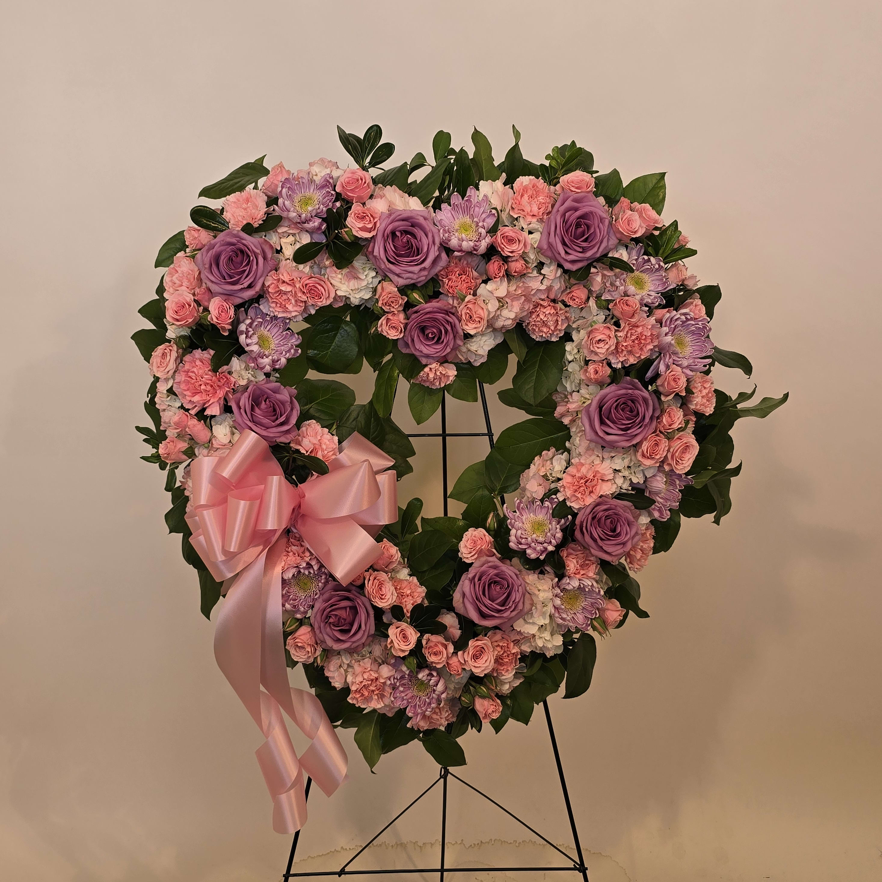 ROSETTA OPEN HEART STAND Flower Delivery Bethpage NY - Bethpage Florist