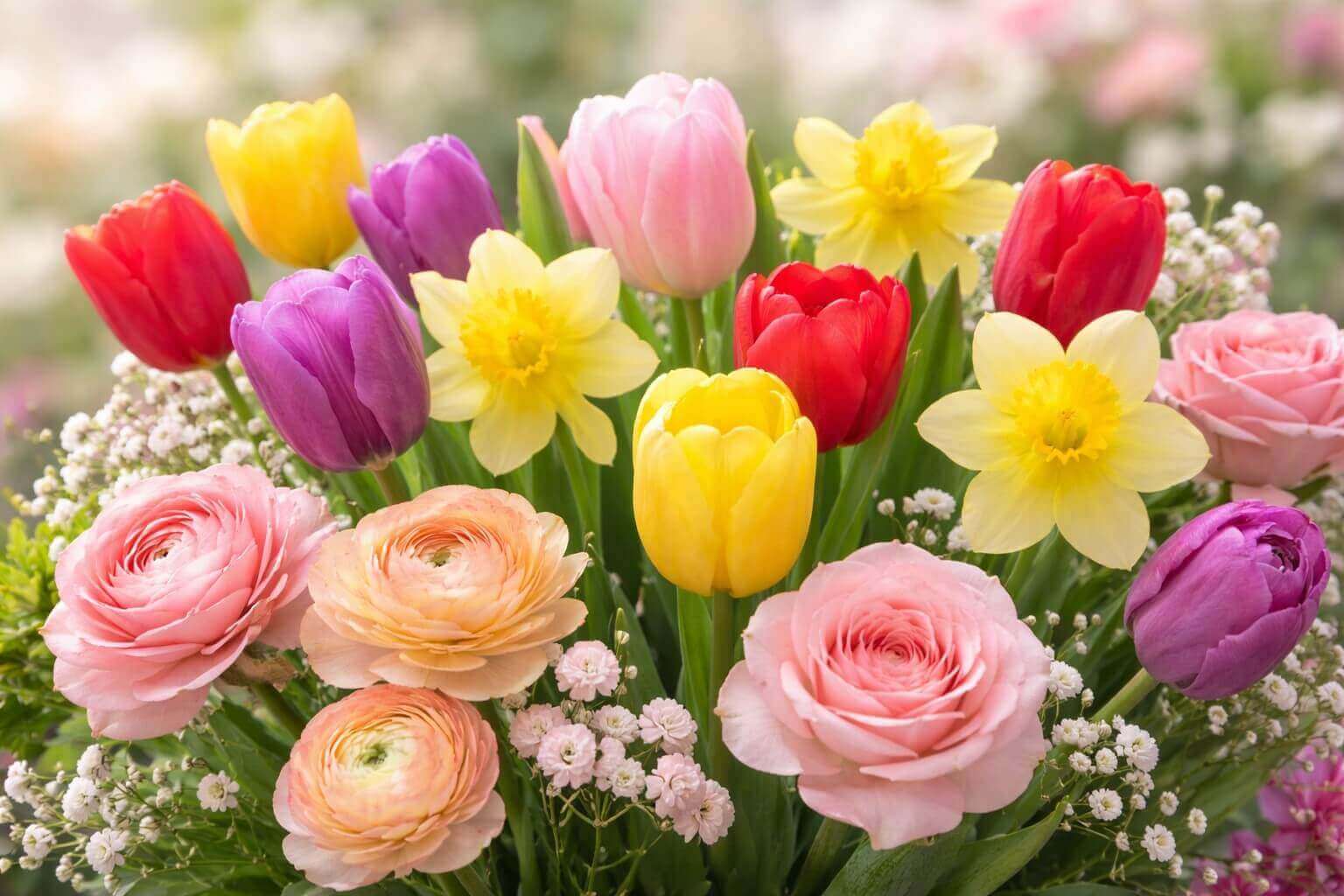 Flowers in Spring Season