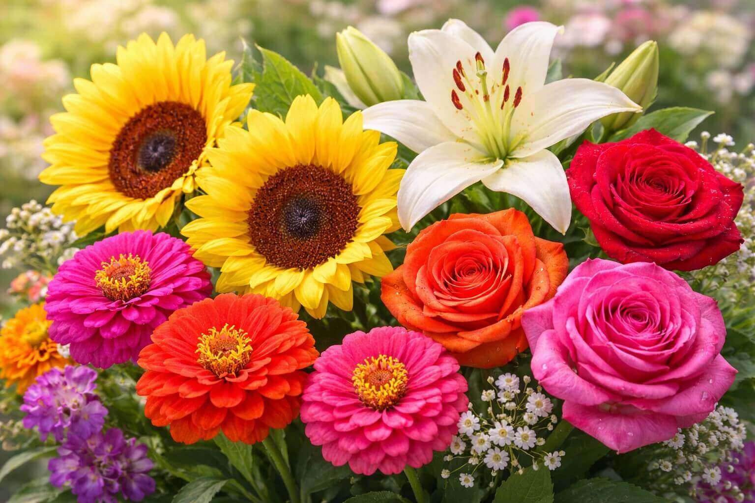 Flowers in summer Season