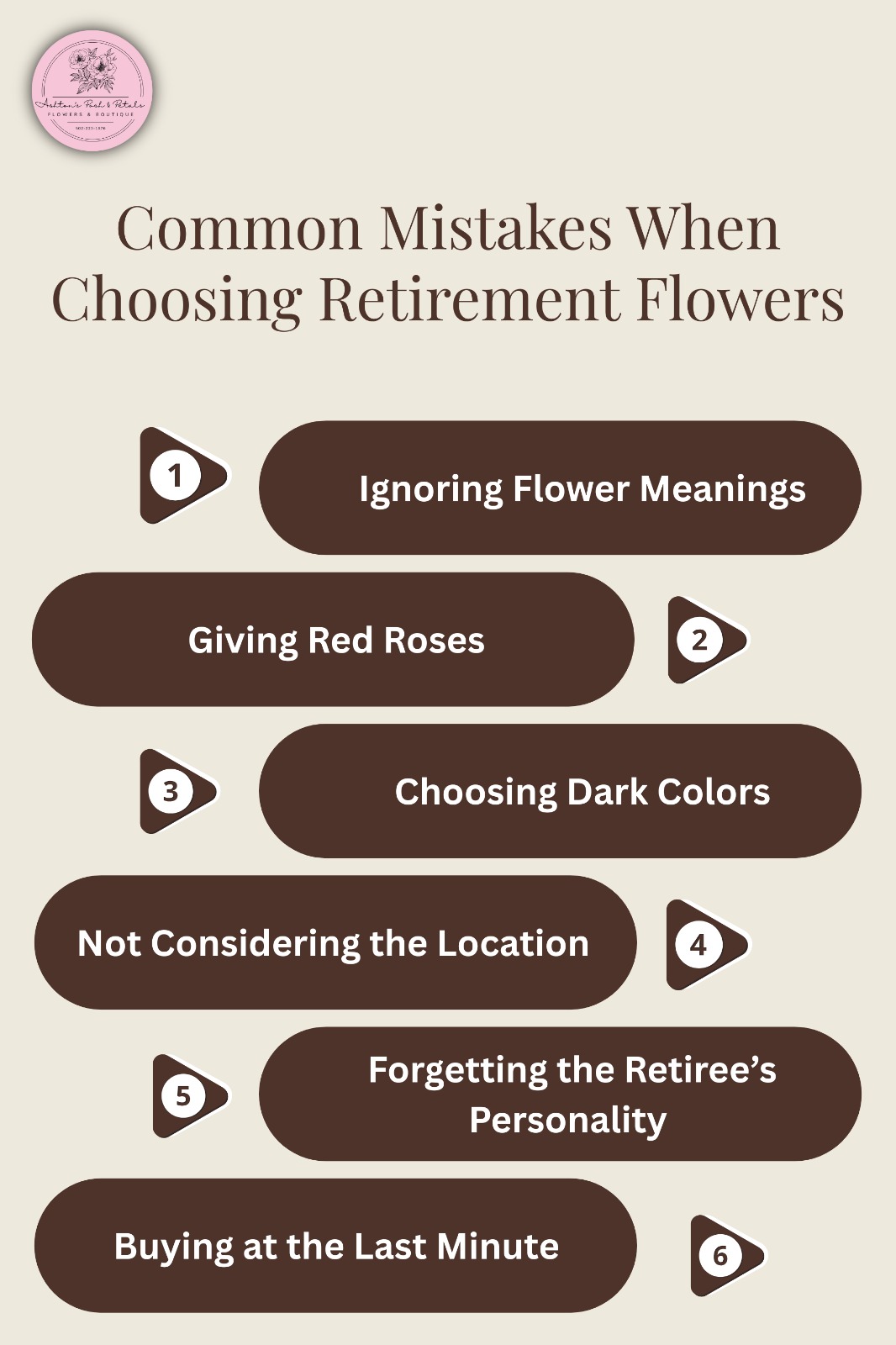 Common Mistakes When Choosing Retirement Flowers