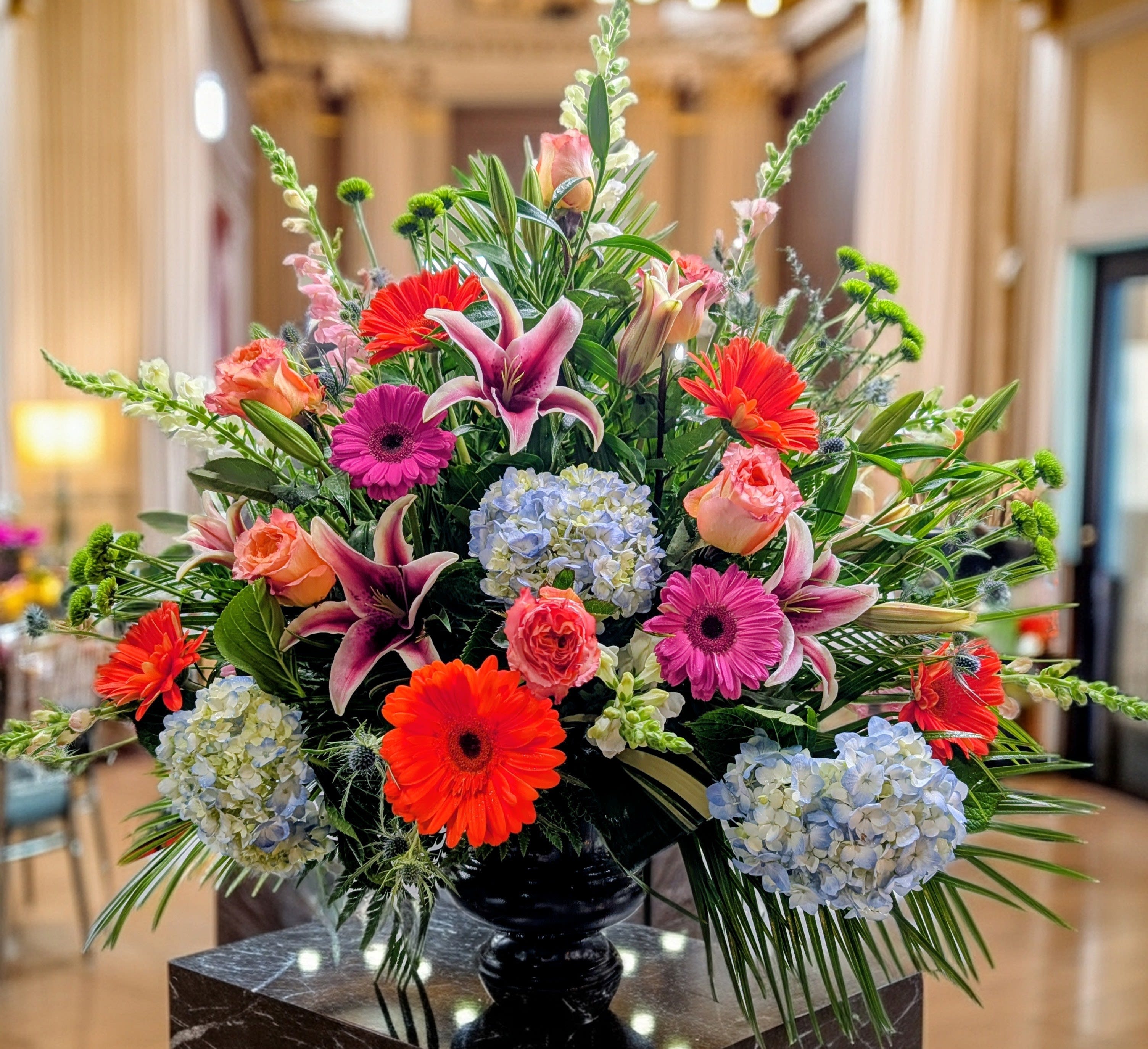 For the Service Flower Delivery Taylors SC - Barrett's Flowers Inc