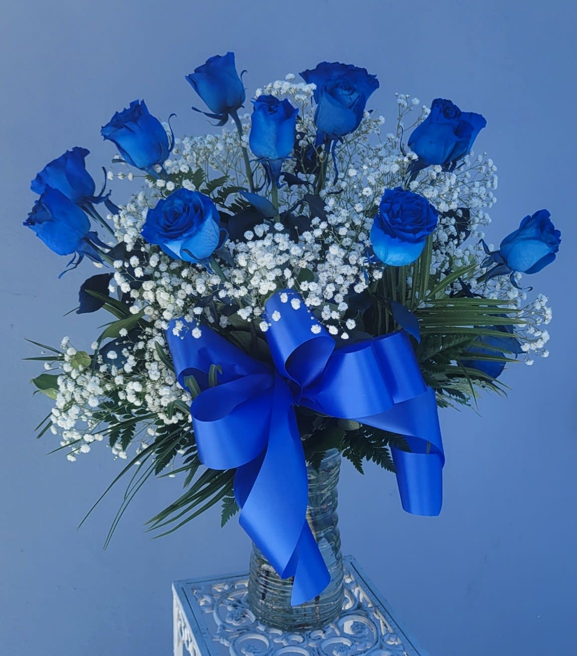 Dozen Avatar Blue Roses in Baltimore MD - Peace and Blessings Florist