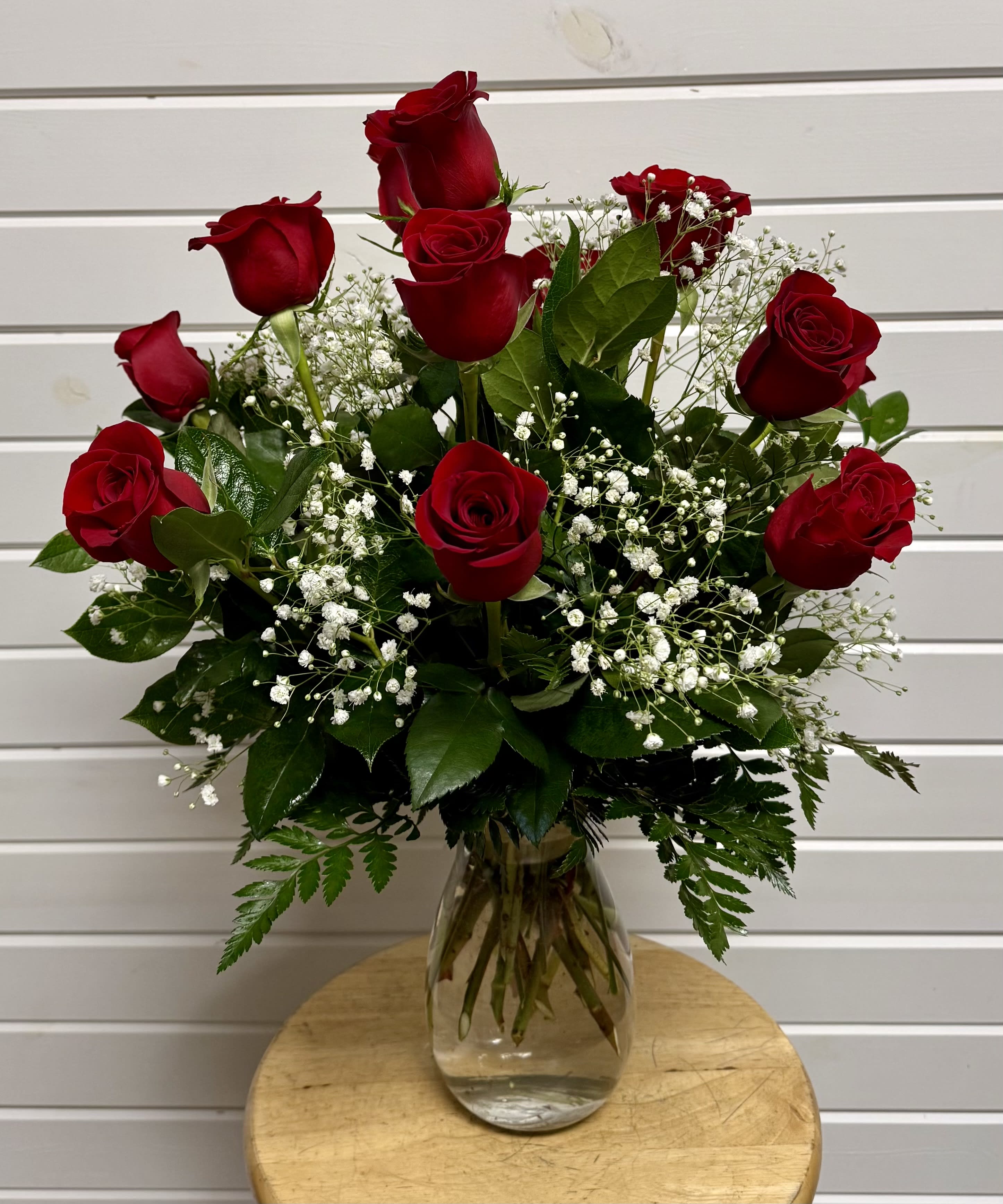 Classic Premium Dozen Roses Flower Delivery Newaygo MI - A|M Floral ...