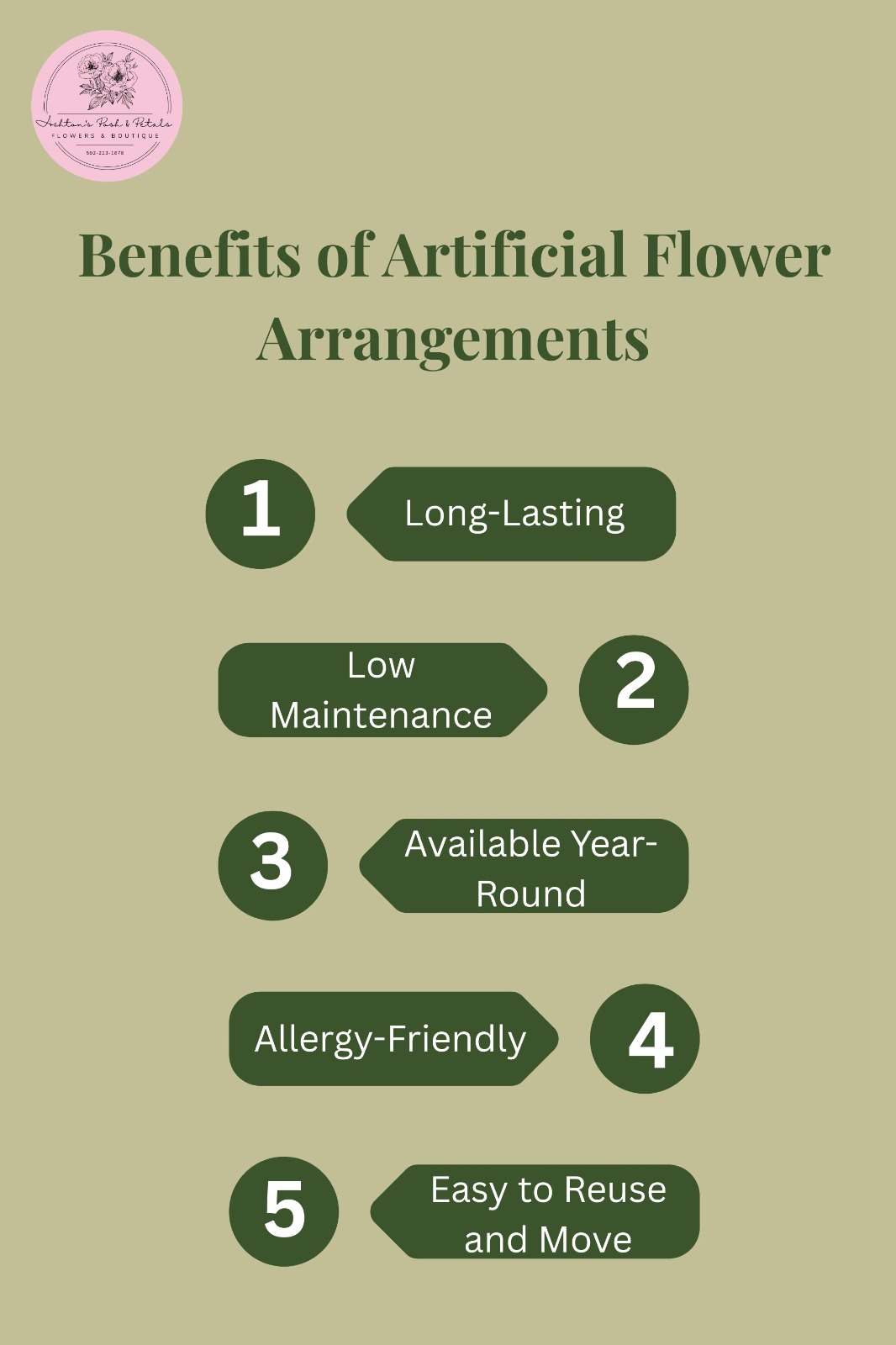 Benefits of Artificial Flower Arrangements