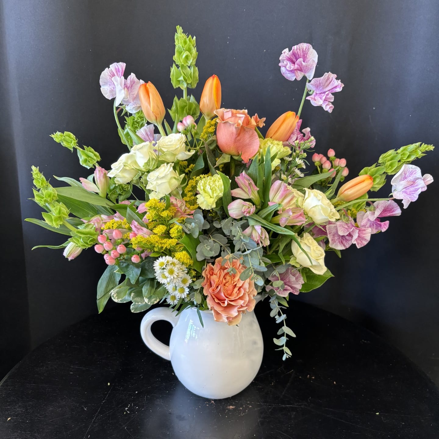 *完成*flower✿様オーダー Treasured Mixed Flower Basket at Send Flowers