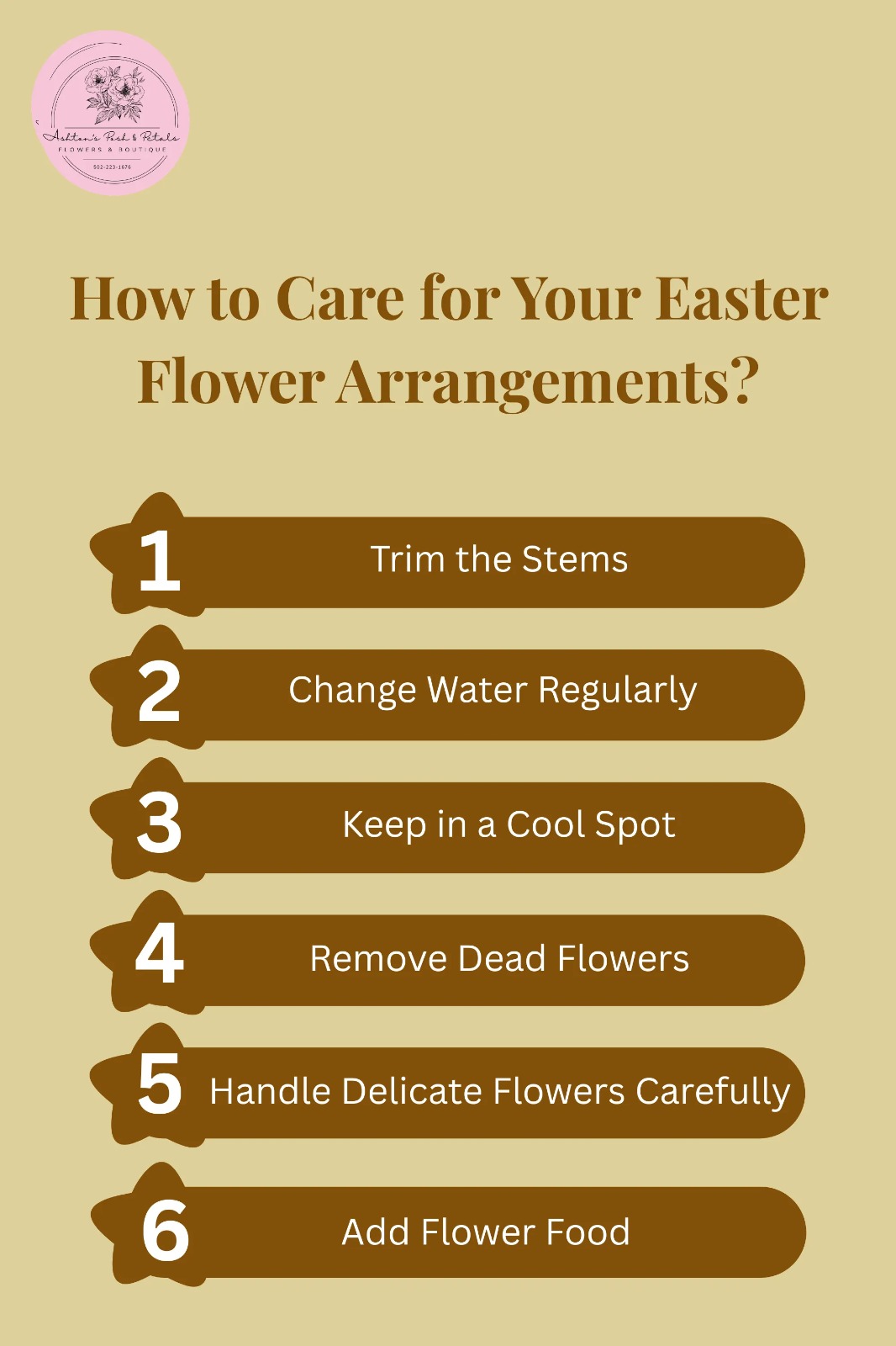 How to Care for Your Easter Flower Arrangements