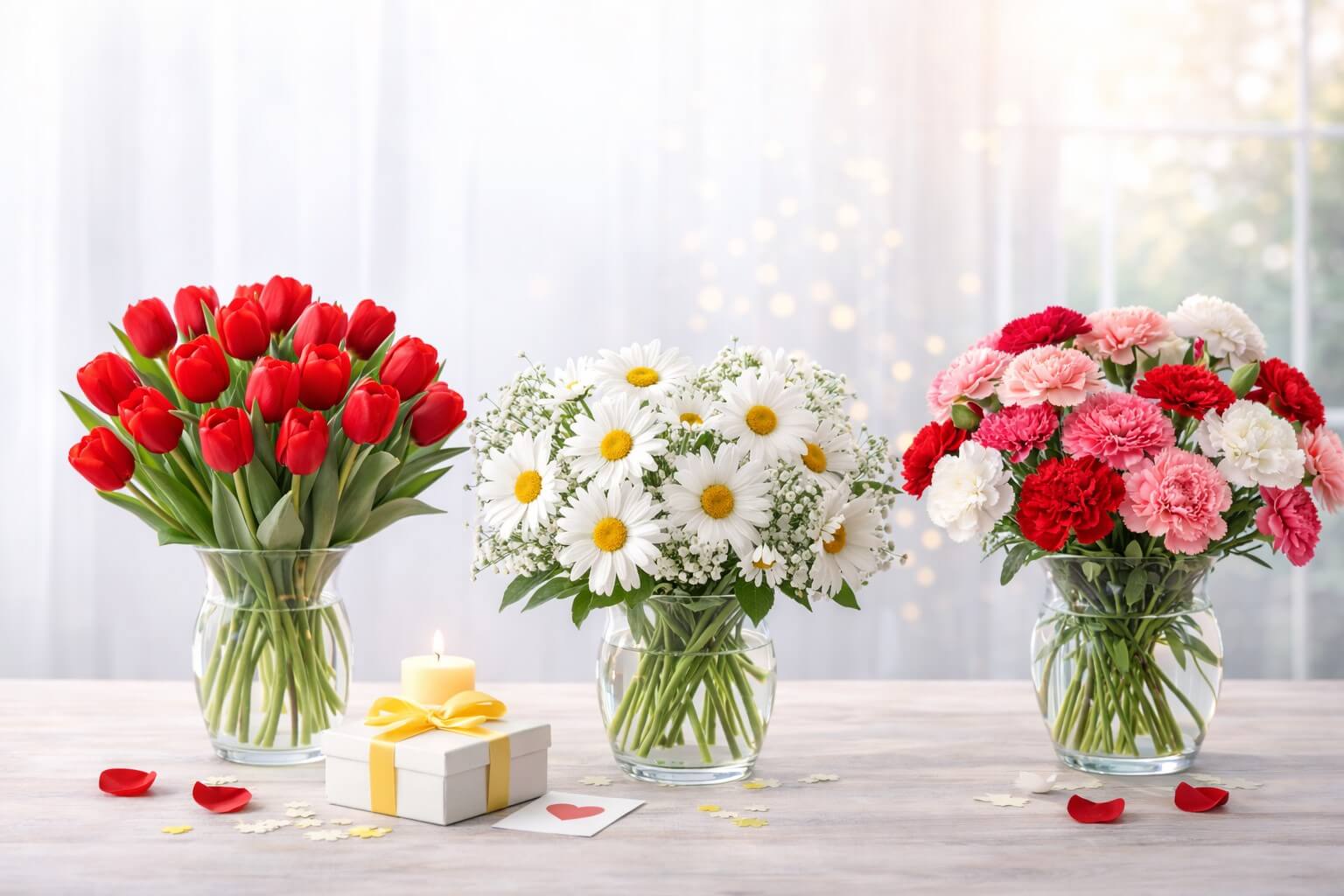 Blooming love and vibrant memories