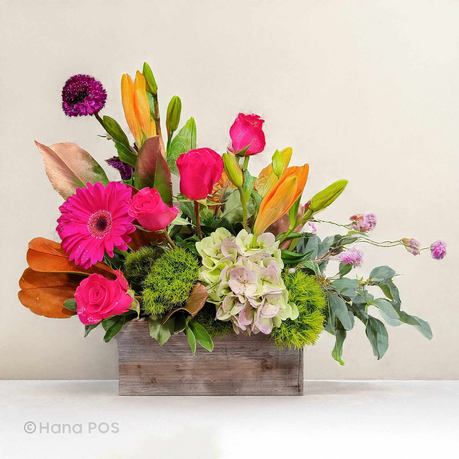 LadyBug FlowerBox Flower Delivery Philadelphia PA - Old City Flowers