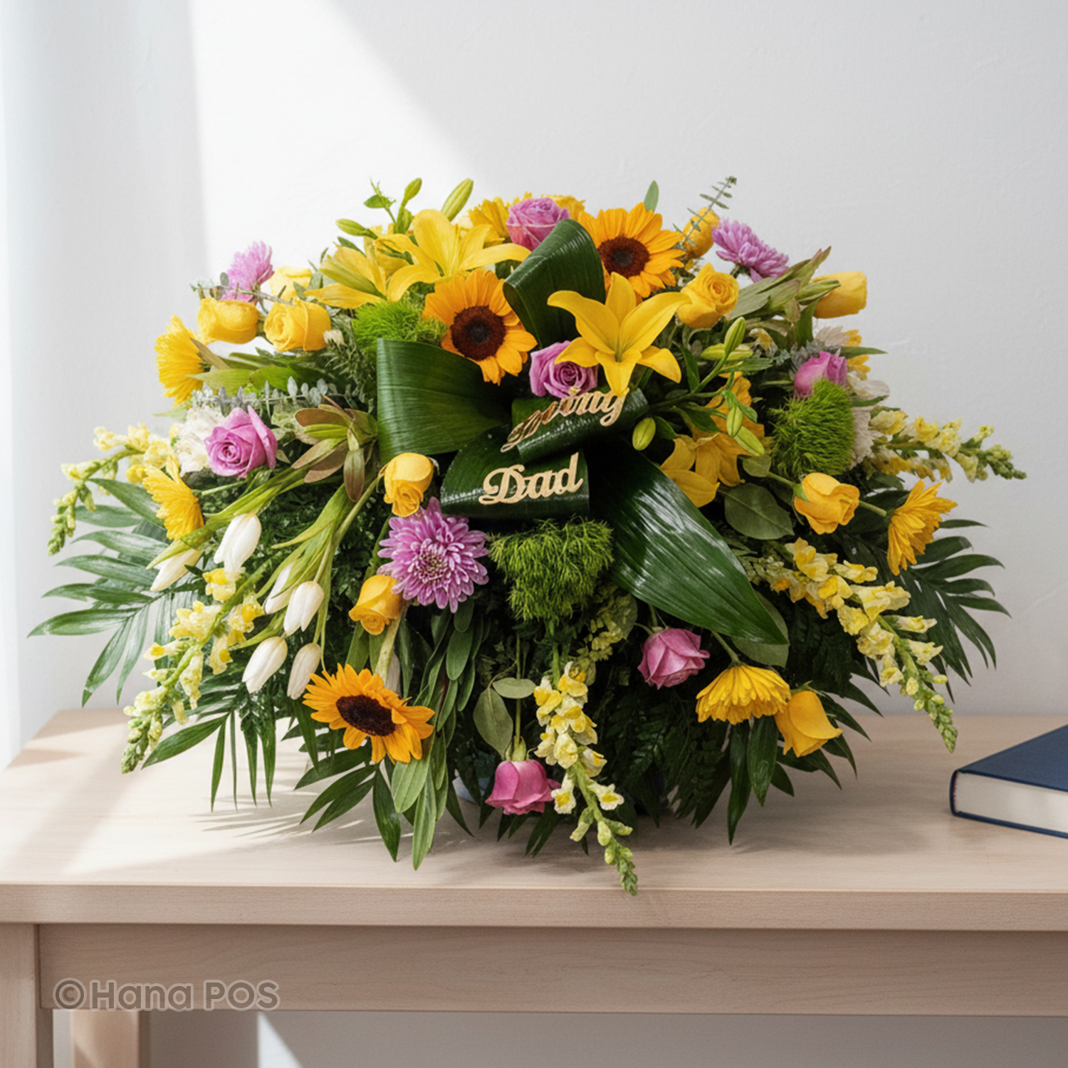 Treasured Memories Casket Spray Flower Delivery Newark DE - Kirk's