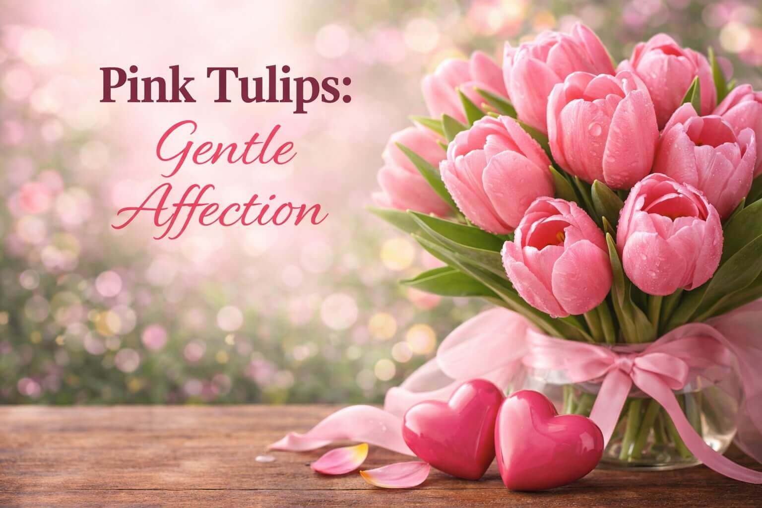 Pink Tulips: Gentle Affection