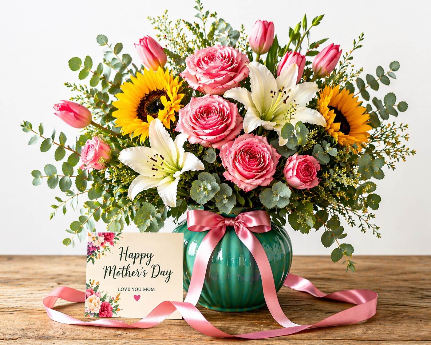personalized flower bouquet for Mother’s Day - Glendale florist