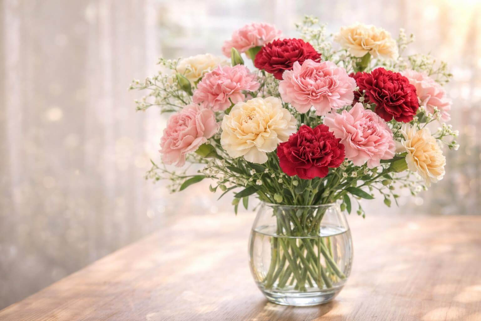 carnations flower - mothers day flower delivery by local florist in West Islip