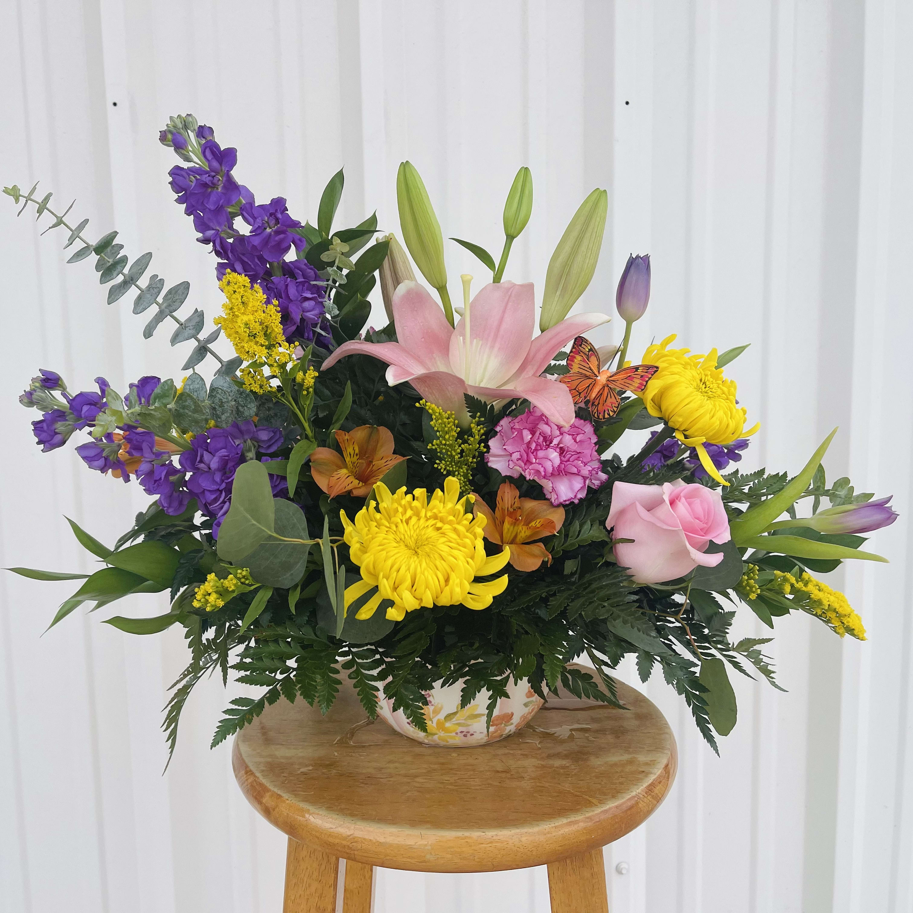Spring Mama Arrangement Flower Delivery Prague OK - Prague Florist