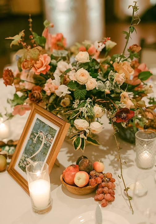 Victoria + Ed wedding florals
