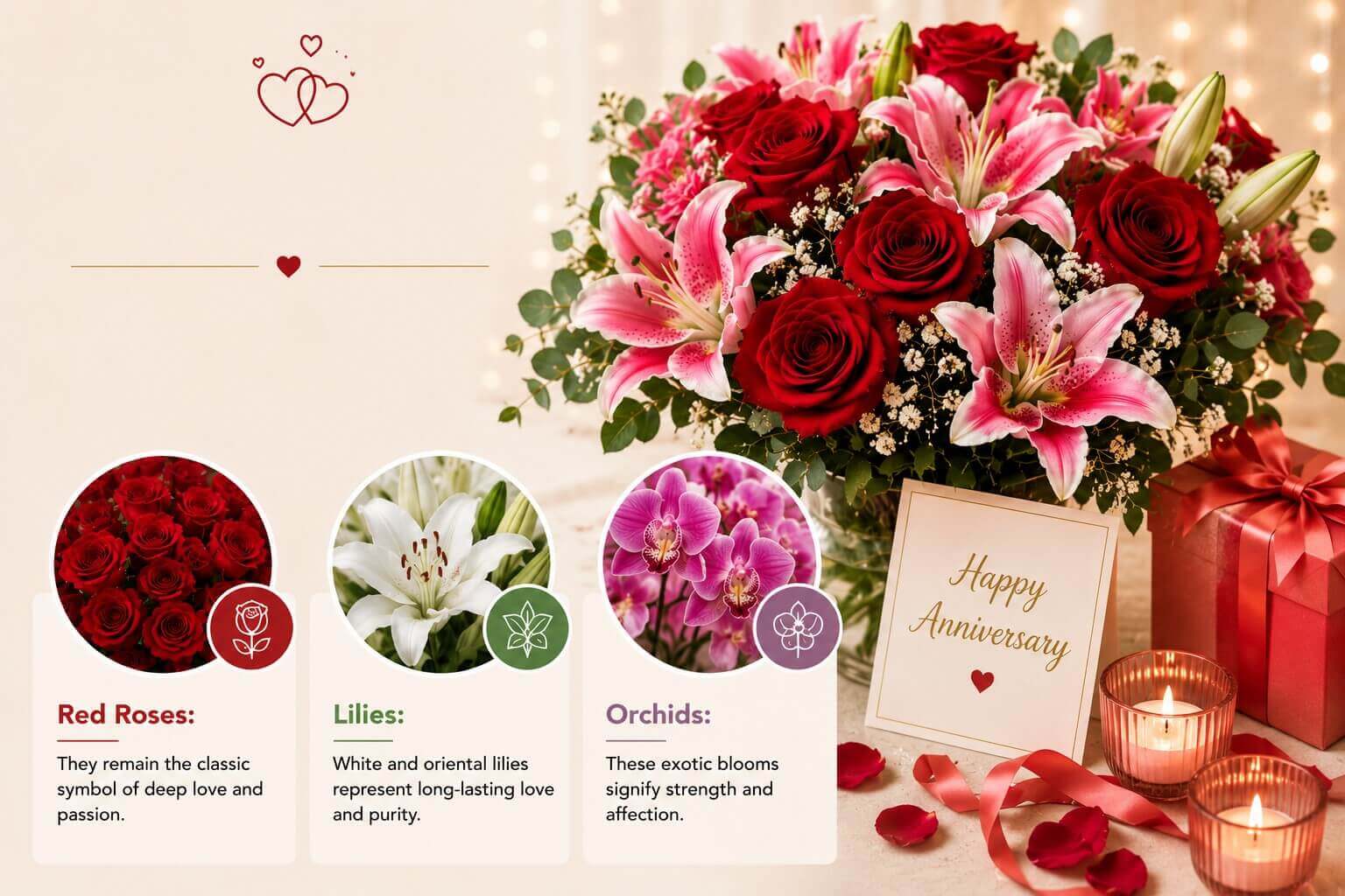 Anniversary Flower - Fremont flower shop