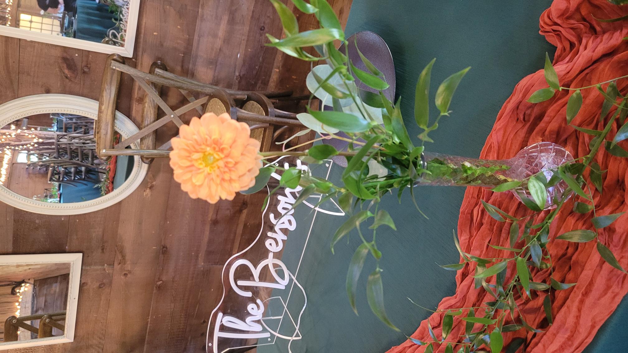 Century Barn Wedding Flowers
