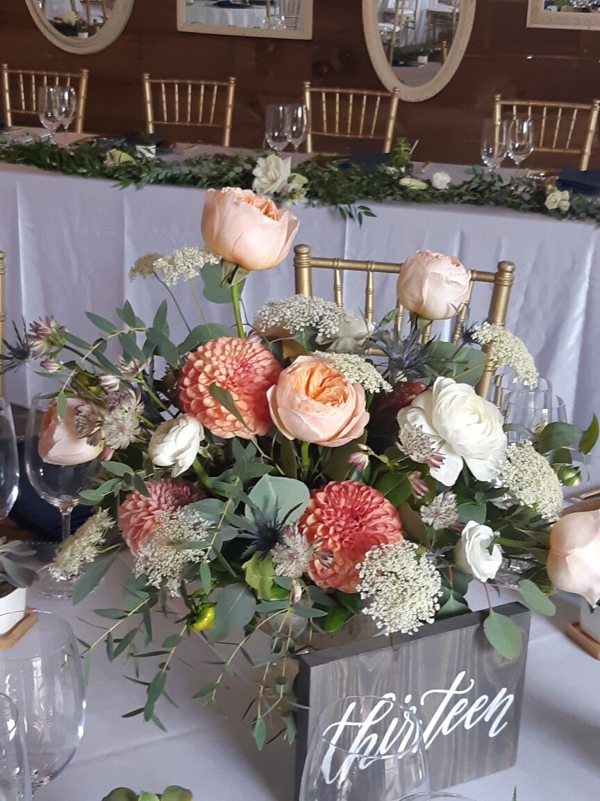 Century Barn Wedding Flowers