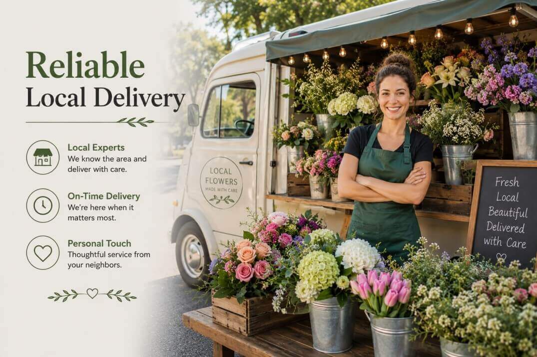 same day flower delivery by Irene's Floral Design local florist in st. louis