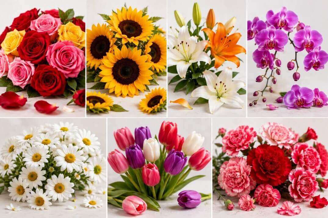 Handcrafted birthday flower bouquet by Berlin Blossom Shoppe Florist