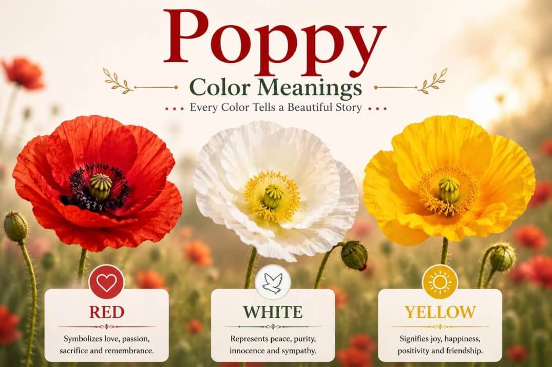 Poppy Color Meanings