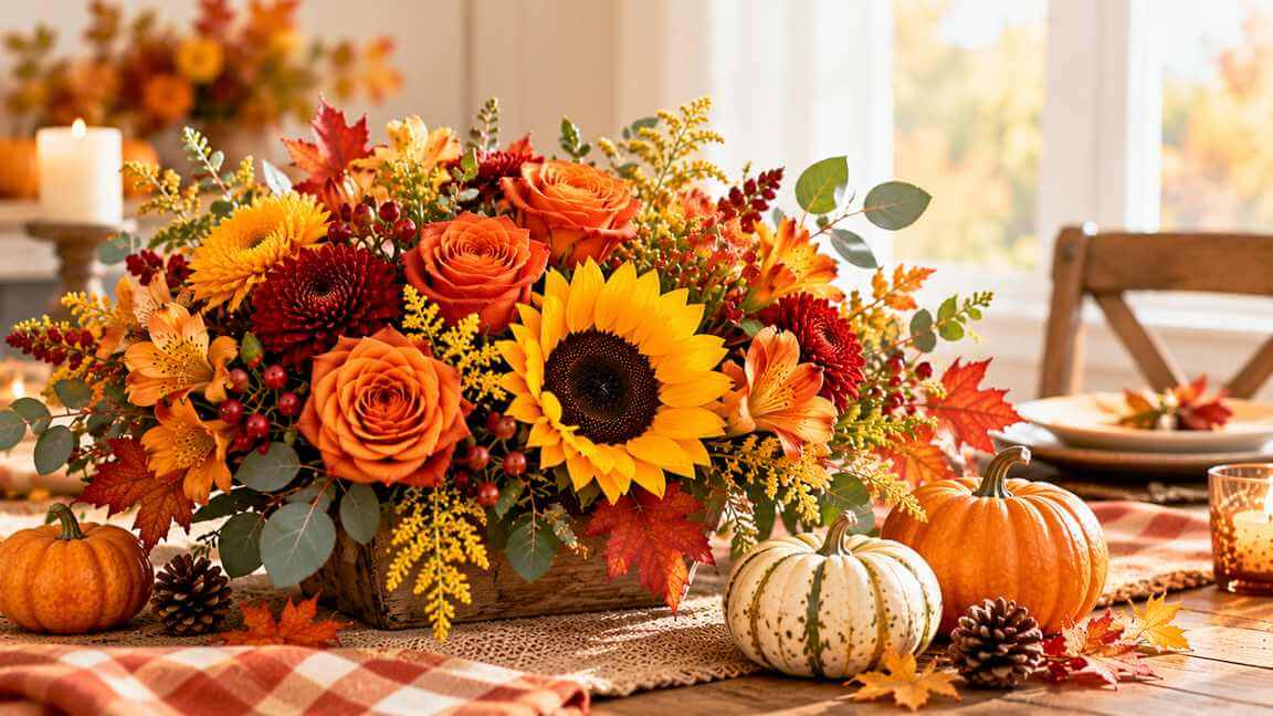Thanksgiving flower delivery in Fremont