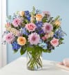 24 Wild Flower Bouquet: Pink, Yellow, Lavender, Ivory [FH7879] 