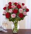 Ultimate Elegance™ Long Stem Pink & Red Roses