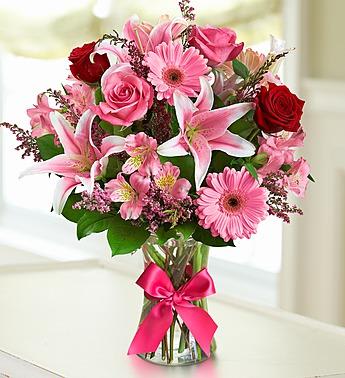 Fields of Europe Romance Flower Bouquet
