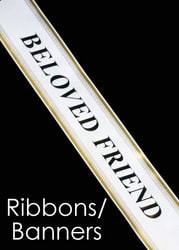 Ribbon/Banner Flower Bouquet