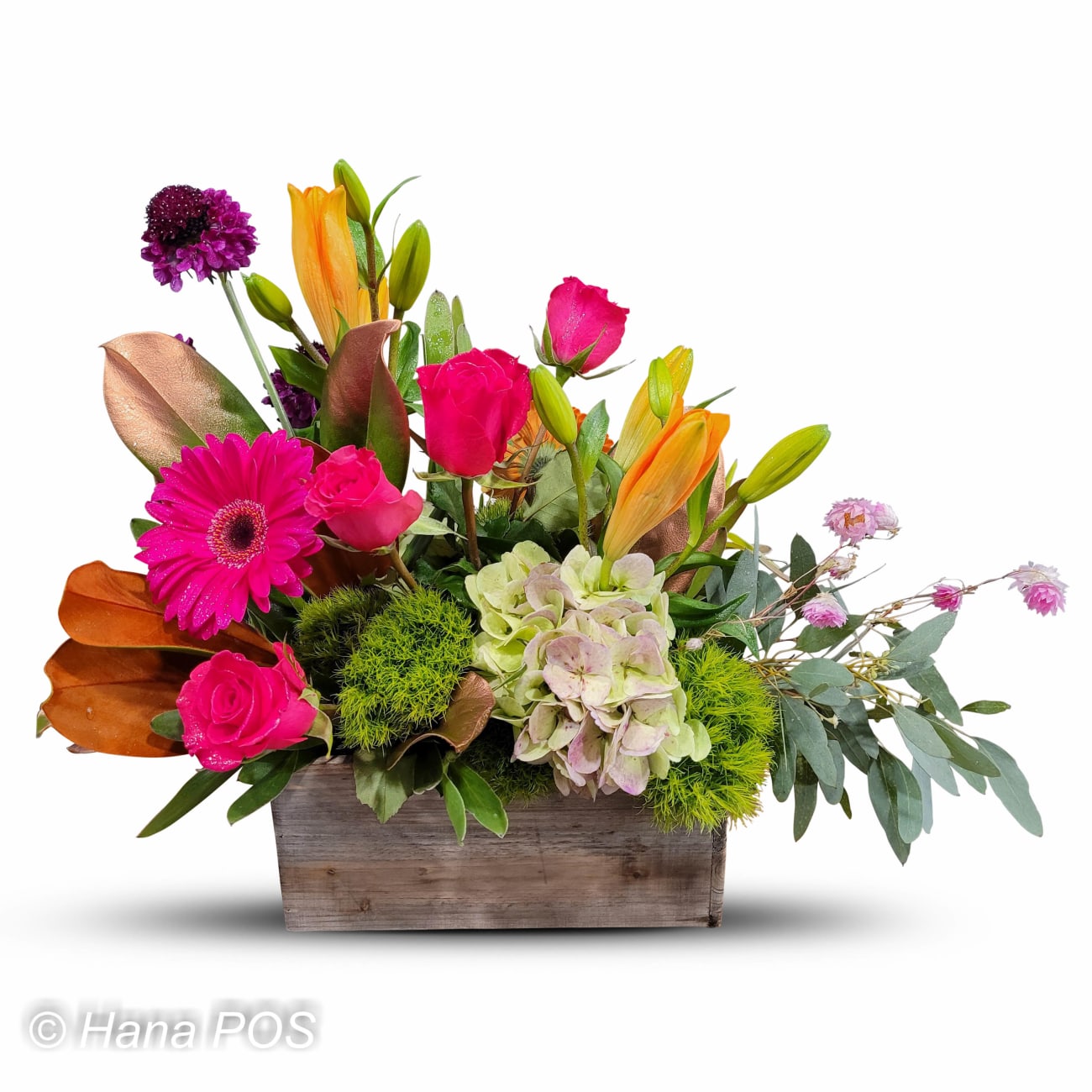 LadyBug FlowerBox Flower Bouquet