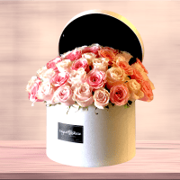 Roses in Suede Box  Las Vegas Flower Delivery – The Love Box Flowers