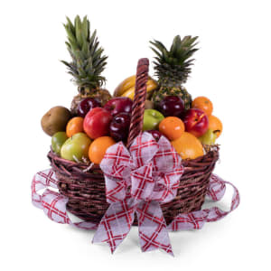 Holiday Cheers Fruit Basket! Flower Bouquet