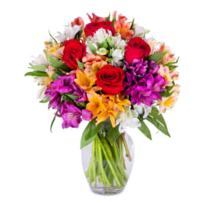 CHARMING & COLORFUL Flower Bouquet